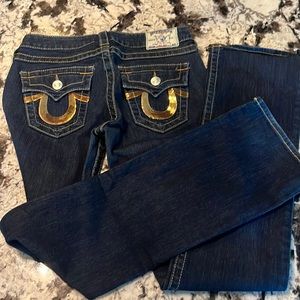 True Religion Size 28 Skinny Jeans
